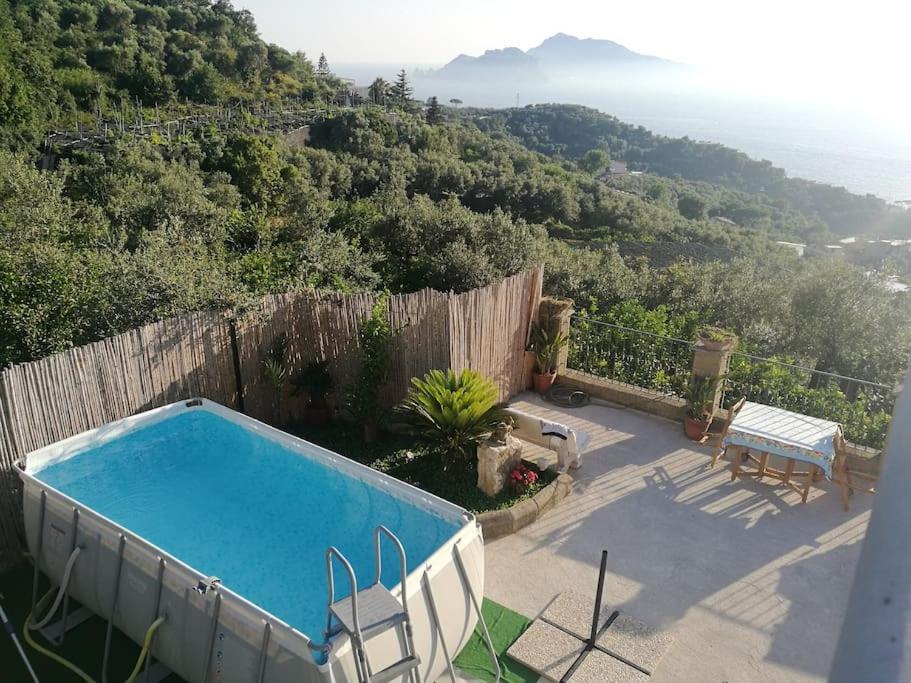 Villa Capri Wonderful View Massa Lubrense Kültér fotó