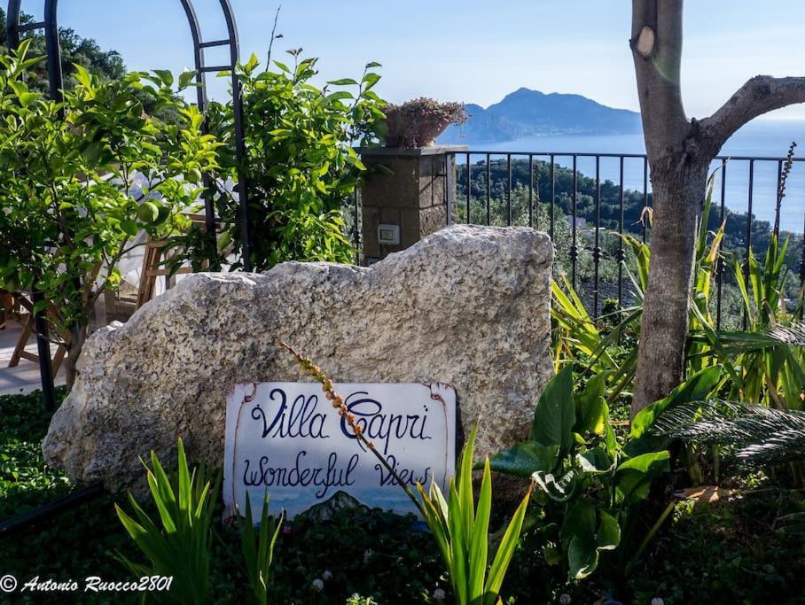 Villa Capri Wonderful View Massa Lubrense Kültér fotó