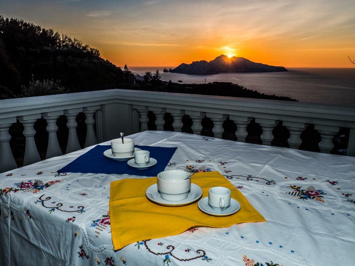 Villa Capri Wonderful View Massa Lubrense Kültér fotó